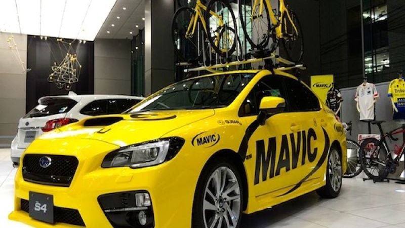 Subaru creates this absolutely yellow 2015 WRX S4 for a unique challenge