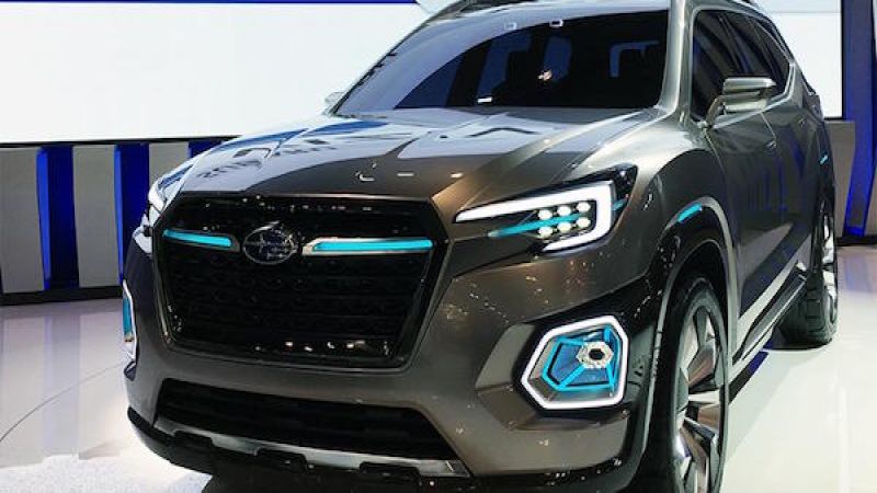 New Subaru 3-Row crossover, New Subaru 7-passenger SUV