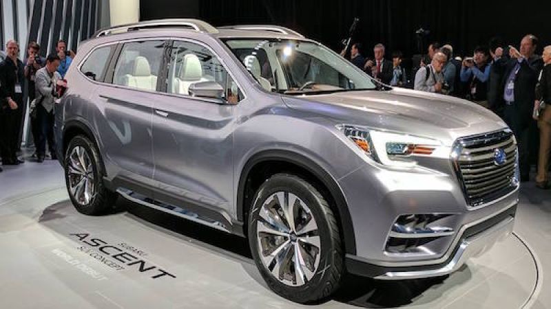 2018 Subaru Ascent, New Subaru 3-Row SUV, NYIAS