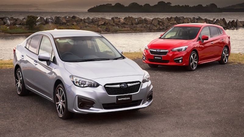 2017 Subaru Impreza Sedan, 2017 Subaru Impreza 5-Door