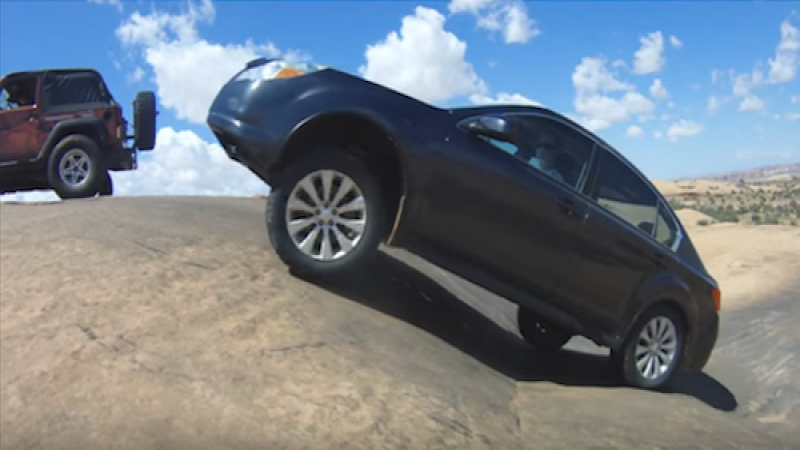 2011 Subaru Legacy 3.6R, Subaru Legacy, Moab, Moab’s Hell’s Revenge Trail