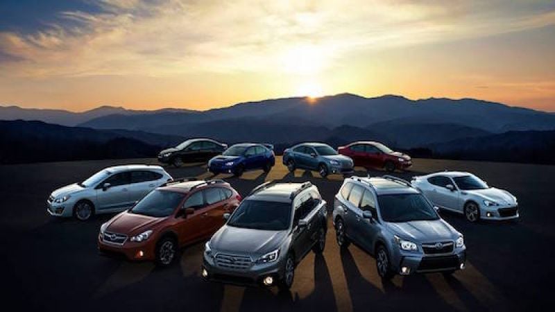 2017 Subaru Forester, 2017 Subaru Outback, 2017 Subaru Crosstrek