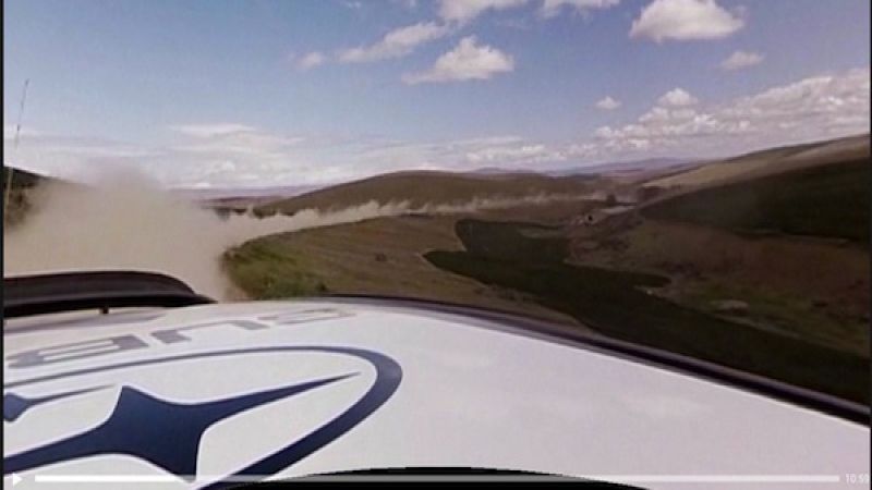 Experience an awesome virtual ride in a Subaru WRX STI Global Rallycross car 