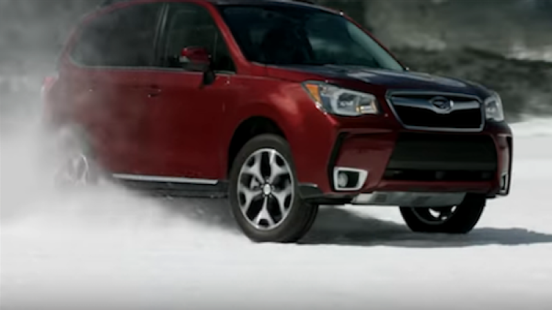 2017 Subaru Forester, 2017 Subaru Crosstrek, Legacy, Snow Day
