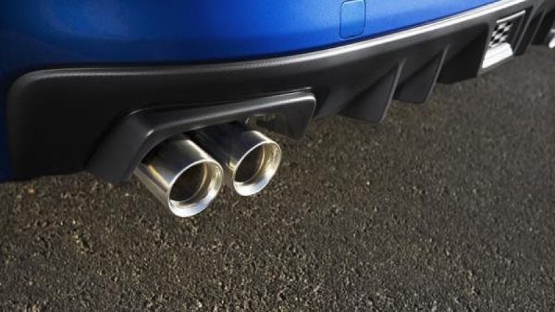 2018 Subaru WRX, 2018 Subaru WRX STI, Catback exhaust 