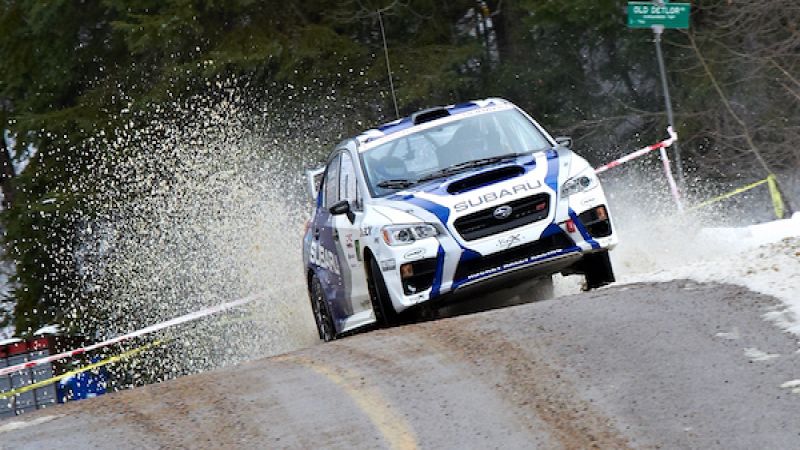 2017 Subaru WRX STI, Canadian Rally Championship