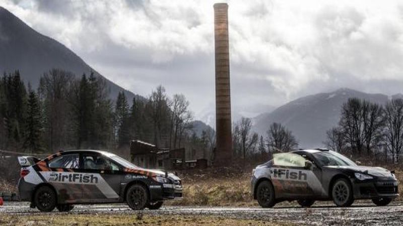 2018 Subaru WRX STI, Subaru BRZ, DirtFish Rally School