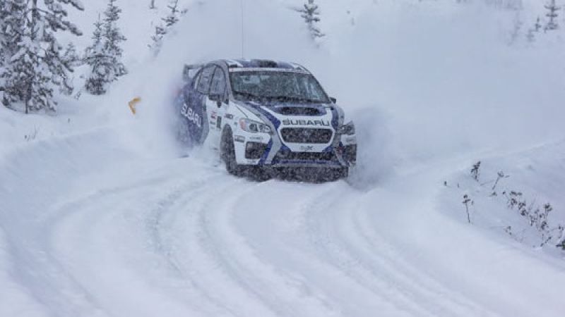 2017 Subaru WRX STI, Big White Rally