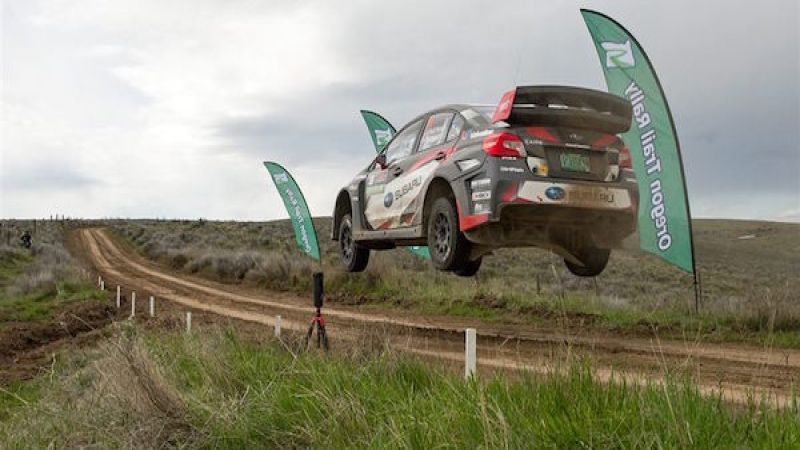 2017 Subaru WRX STI, Oregon Trail Rally, Travis Pastrana, David Higgins