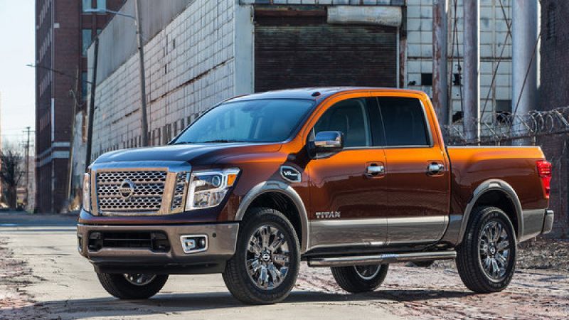 2017 Titan XD, Titan Crew Cab half-ton pickup