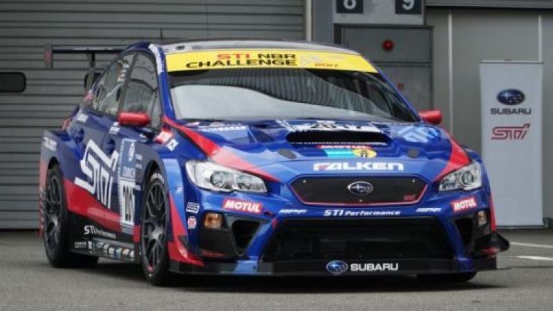2017 Subaru WRX STI, 24-hour Nurburgring, Subaru WRX STI NBR