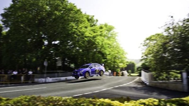 Watch 2015 Subaru WRX STI blow away Isle of Man record