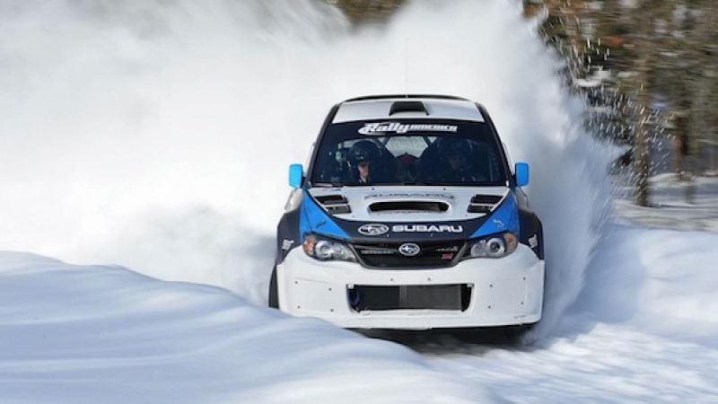 2014 Subaru WRX STI at Snow* Drift 2014