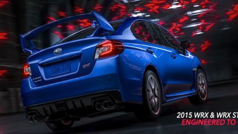 2015 Subaru WRX STI takes on drone quadcopters and wins [video]