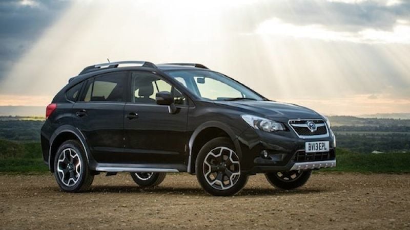 2014 Subaru XV Crosstrek 2.0 Diesel is green
