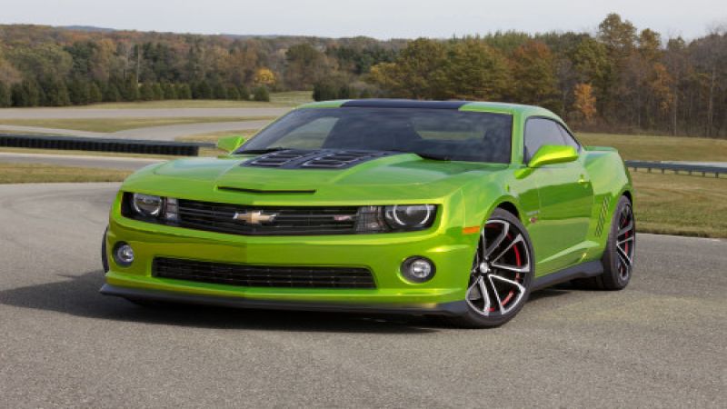 Hot Wheels Camaro Concept Dazzles in Green