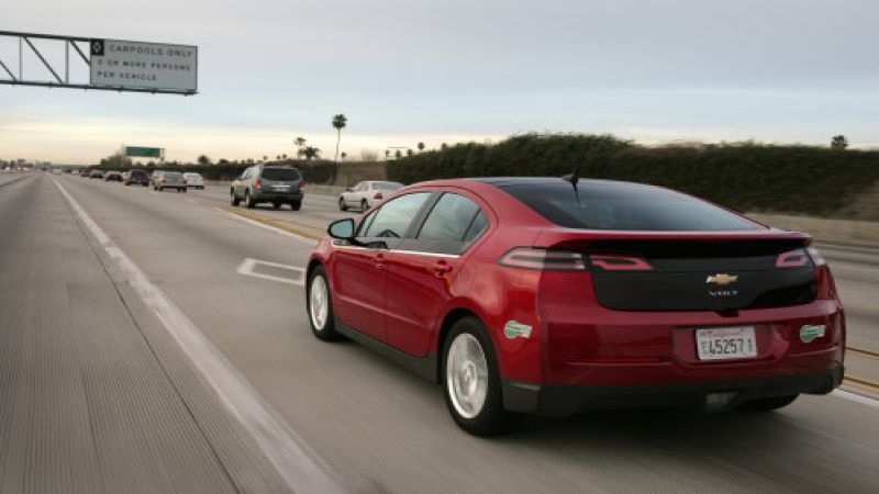 2012 Chevrolet Volt electric car are actually on their way to California