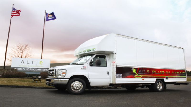 ALTe E350, an electtrified Ford E350