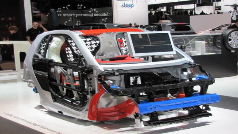 Smart Car structure at NAIAS in 2011