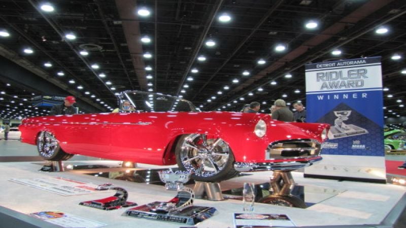 1955 Ford T-Bird wins 2012 Ridler Award at Detroit Autorama