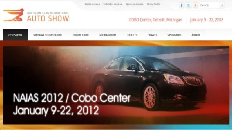 Main page from NAIAS 2012 website 