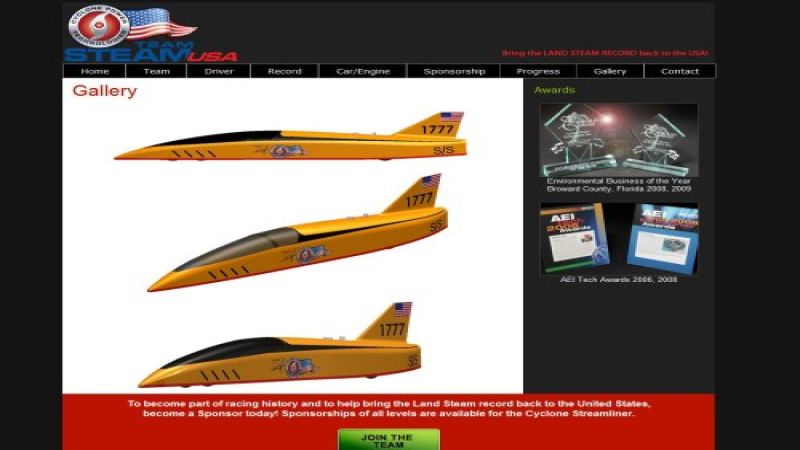 Team Steam USA will use molds from Speed Demon as basis for LSR vehicle