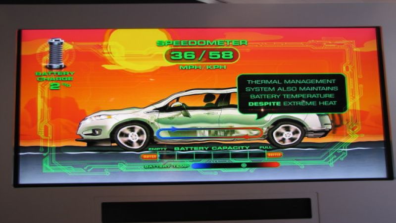 Chevy Volt tech display at 2011 NAIAS in Detroit