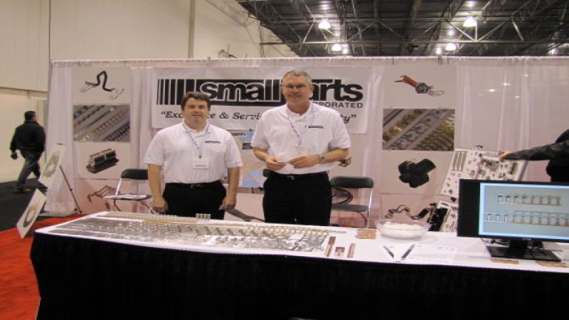Small Parts Inc. was well represented at The Battery Show 2011 in Novi, MI