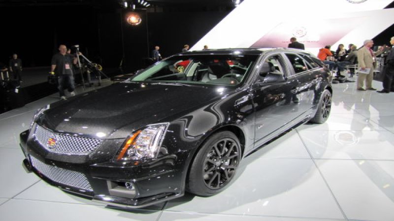 Cadillac CTS-V at 2012 NAIAS