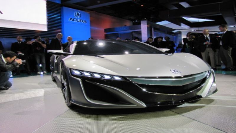 Acura NSX concept at NAIAS 2012 Press Preview
