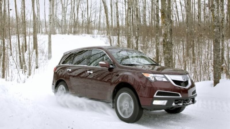 Acura_MDX_Snow