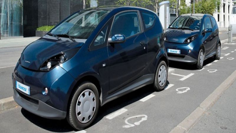 BlueIndy electric car-sharing