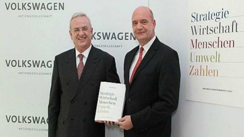 Prof. Dr. Martin Winterkorn & Bernd Osterloh