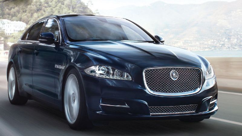 2014 Jaguar XJ Sedan Dark Blue