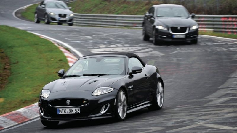 Jaguar track time events