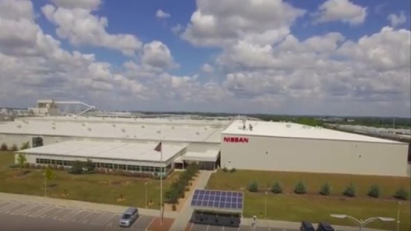 Nissan Leaf Battery Plant