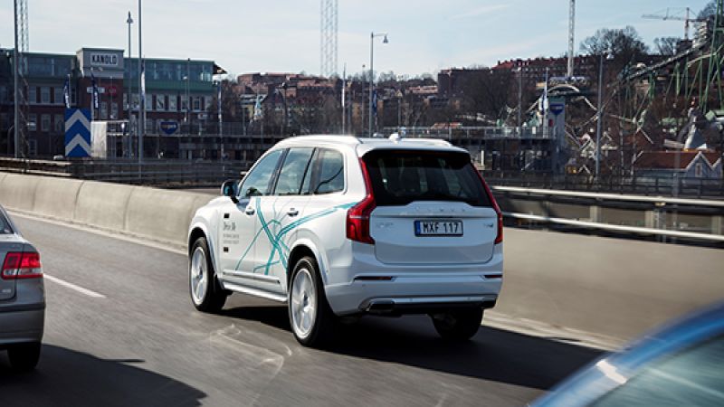 Volvo XC90 Drive Me Test Vehicle