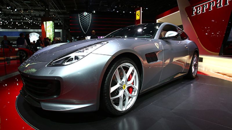 Ferrari GTC4Lusso T at Paris Motor Show