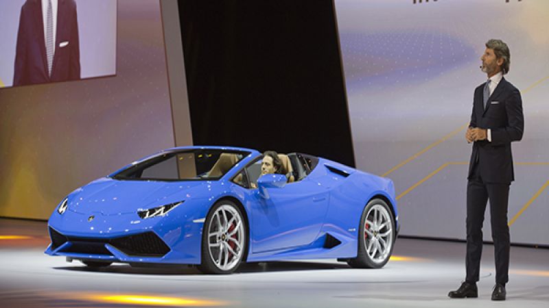 Lamborghini Huracan Roadster, Stephan Winkelmann