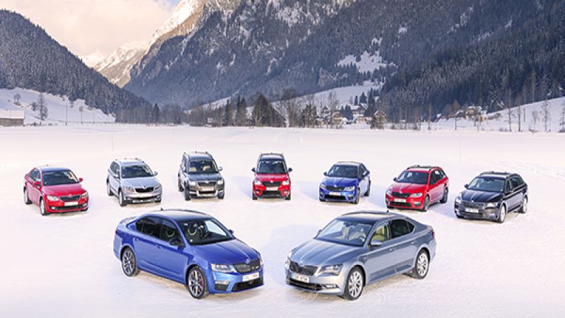 Skoda 4x4 Lineup