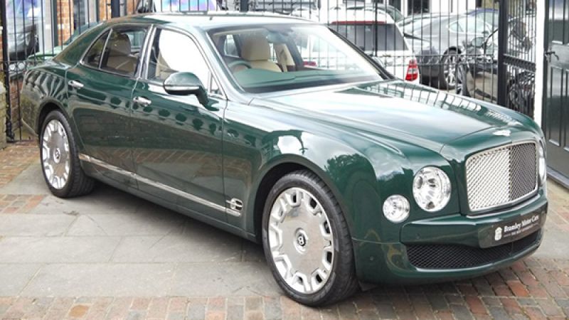 Queen of England's Bentley Mulsanne