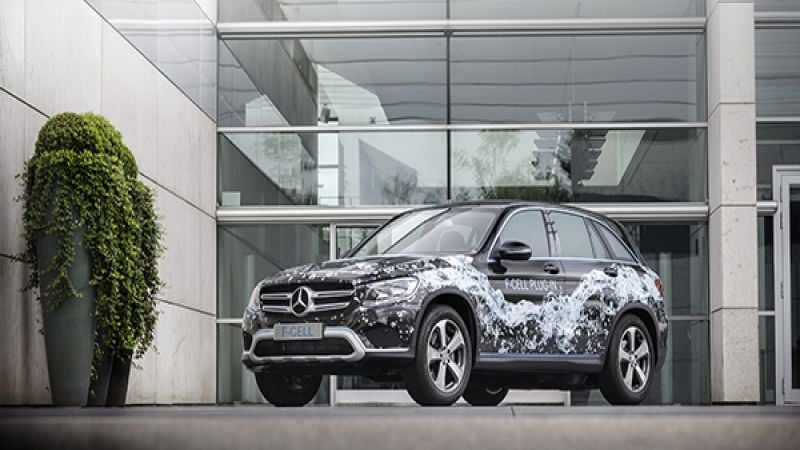 Mercedes-Benz F-Cell Plug-In Prototype