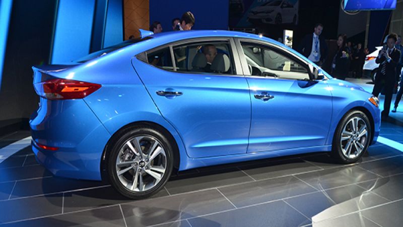 2017 Hyundai Elantra, LA Auto Show, Hyundai Elantra, Elantra