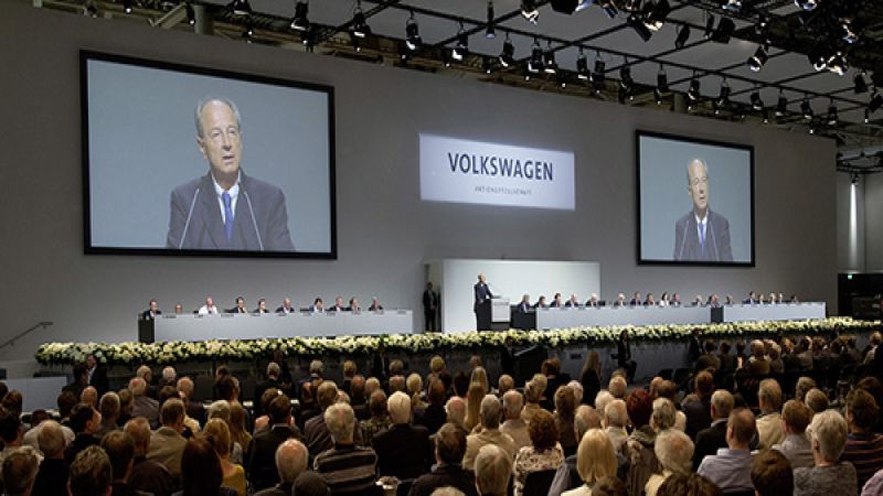 Volkswagen's Annual General Meeting (2016)