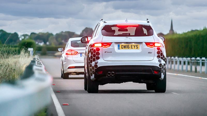 Jaguar Land Rover Electronic Emergency Brake Light Assist