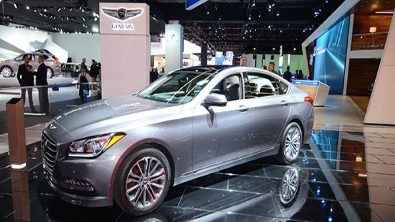 Genesis, Genesis G80, G80, NAIAS, Detroit Auto Show
