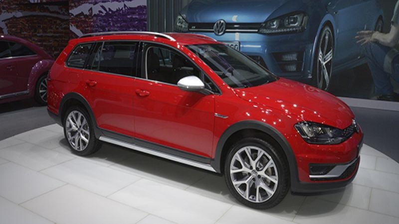Volkswagen Golf Alltrack at New York