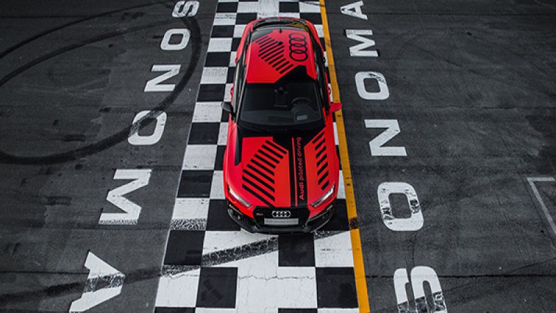 Audi Piloted Driving at Sonoma Raceway