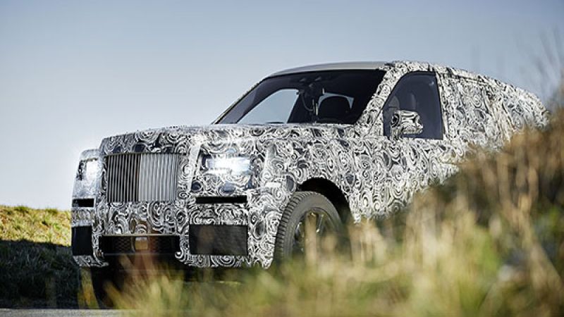 Rolls-Royce Project Cullinan Mule