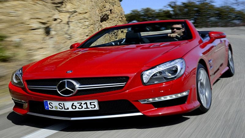 The 2013 Mercedes-Benz SL63 AMG. Photo courtesy of Mercedes-Benz. 